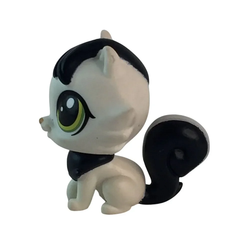 Littlest Pet Shop LPS #319 Glossy Felinsky Cat #320 Inkwell Felinsky Kitten - Picture 3 of 11